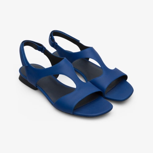 Camper Casi Myra Sandals Blue - Womens Singapore GQWBDJ-990